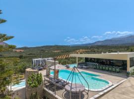 Varimpo Villa, Secluded Wellness & Play Getaway, By ThinkVilla, hotel di Melidhónion