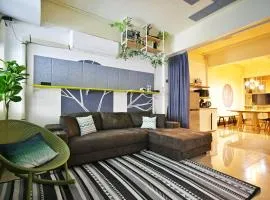 Blue Theatre Near Nimmanhaemin Road and Old City