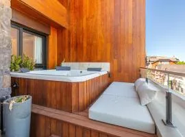 Apartamento com jacuzzi no centro de Gramado