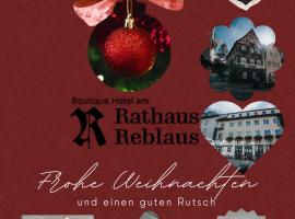 Boutique Hotel am Rathaus - Reblaus، فندق في أولم