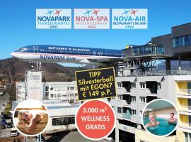 NOVAPARK Flugzeughotel Graz, ξενοδοχείο στο Γκρατς