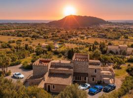 Luxus Finca Meer- Panoramablick privater Pool Spa Sauna Son Servera, hotel a Son Servera