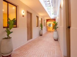 Hotel la casa del huesped，位于圣玛尔塔的酒店