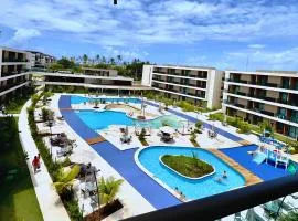 FLAT DE LUXO vista piscinas, Praia de Muro Alto - Malia Beach