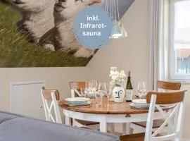 Lotsenkoje Fehmarn mit Balkon & Sauna, perfekt für Familien