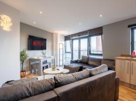 Leeds City Views - Riverside Living - Sleeps 8 - Balcony, hotel v mestu Central Station