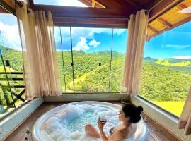 Chal&eacute;s Recanto Vista do Valle, lodge ở Monte Verde