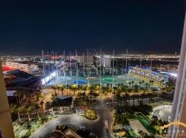 MGM Signature-15-802 1Br 2Ba F1 Pits View Balcony