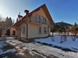 Willa nad Potokiem, hotel i Krynica Zdrój