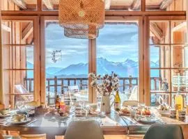 Slow Chalet de l'Ourse - Charming old chalet stunning view sauna pets ok