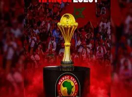 2 minutes du stade Ibn Battouta, idéal pour les supporters de la CAN 2025