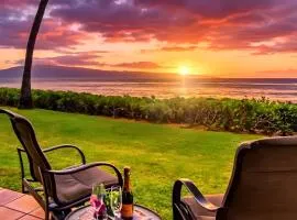 NEW KBM Resorts FREE CAR Mahana Oceanfront 2-Bedroom Condo with Beautiful Nightly Sunsets MAH-109