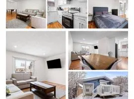 Quiet & Modern Calgary Stay, Prime Location Near YYC, Free Parking