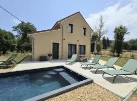Charmante maison avec piscine chauffée privée au cœur du Périgord Noir - FR-1-616-530