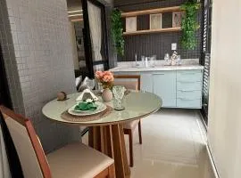 Charming apartment with balcony a few minutes apto from Barra