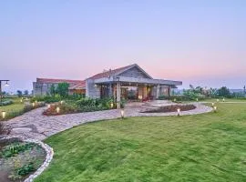 SaffronStays Ashfield - 5BHK Eco-Farmhouse with Pools, Jacuzzi, Lawn & Games Room