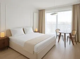 Nad Odrą Szczecin - luksusowy apartament z widokiem na Odrę, tarasem i klimatyzacją