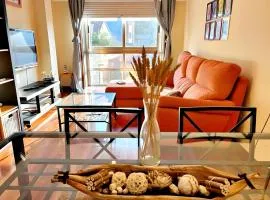 Holibai, Chuliña, Vacaciones Familiares en Baiona, Espacio, Piscina y Playa a un Paseo