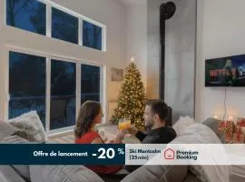 Chalet Aube with Spa, Ski Montcalm