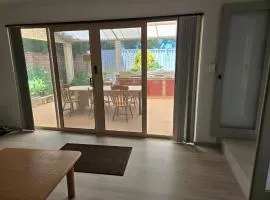 Secluded and private part of the house with space