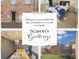 Spacious & Modern Retreat Garden Free Parking!, ξενοδοχείο σε Peterborough