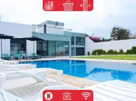 Villa Luxe Dar Bouazza - Piscine Privée - Fibre 100Mb - 3 min Plage