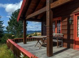 Mountain cabin in Hafjell with sauna - ski in-ski out, hotell i Hunder