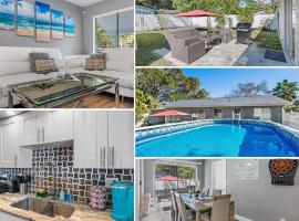 Gorgeous Heated Pool House Near Gulf Beaches!, hotel em Pinellas Park