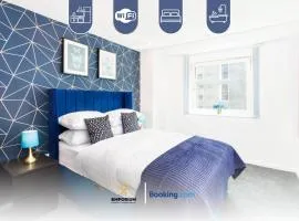 Two Bedroom Flat By Emporium Property Management Short Lets & Serviced Accommodation Birmingham With Balcony & Close To Central Massplaza