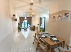 GreenHaven High Level 1BR 6pax, PetFriendly I Unblock Pool View, Netflix & Coway I Permas CIQ