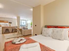 Modern Studio Open Plan Elegance by HostWise