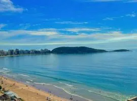 Cobertura Ampla na praia do morro