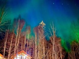 Riverfront, Authentic, Luxury Log Cabin-Bull Moose, Hotel in Wasilla