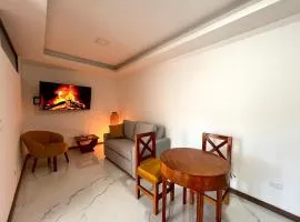 Suite en Quito, vistas, parqueo y área social