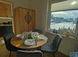 Studio Góralskie Klimaty z widokiem na Góry, Kominek, Parking, Jacuzzi, Sauna