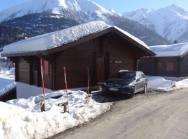 Chalet in Wiler near Ski Lift & Views, hotel v destinaci Fiesch