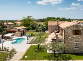 Rustic villa Marijanin Vrt with pool in Tinjan
