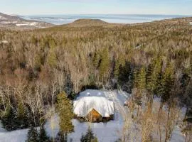 L'ours de Charlevoix - Chalet proche du Massif avec spa