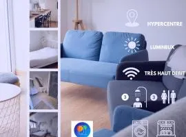 Grand Appartement 100m2 en Centre-Ville Idéal pour Groupes ou Familles 3 Salles de Bain