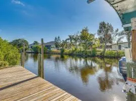 Dockside Punta Gorda Angler's Retreat on Canal!