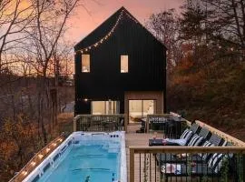 Heated Hydro Pool -Spa - Plunge - Luxe AVL Retreat