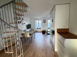 Duplex au pied de la ville