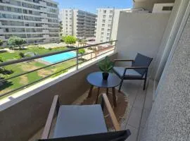 Rancagua Lujo y comodidad Aire Acondicionado Depto con Piscina y Estacionamiento