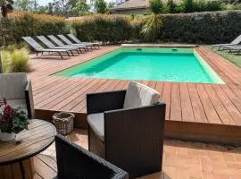 Belle maison à Biscarrosse Plage, proche océan, 8 pers. - FR-1-319-624