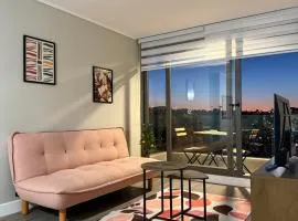 Departamento con vista a coquimbo y bahía