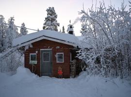 Holy Motors camp, hotel with parking in Kvikkjokk