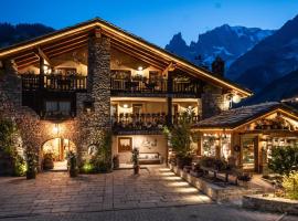 Auberge de La Maison, designový hotel v destinaci Courmayeur