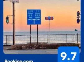 IG3 宇佐美駅近海近の完全貸切ビーチハウス お宿三感四温 Oyado Sankanshion