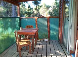 Chalets rustiques en pleine nature, L'ARCHIPEL, fjallaskáli í Punta Del Diablo