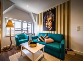 BeachVilla Sky Urlaub mit Hund, golfhotelli kohteessa Borkum